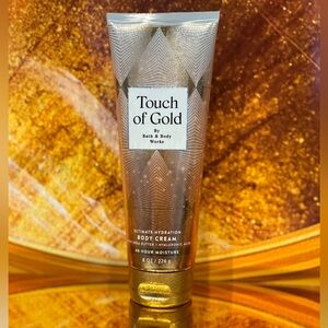 Bath & Body Works Touch of Gold Body Cream - Silver and Gold